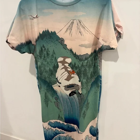 Blackmilk Aang & Korra Midi Dress (Worn Once) Limited - Picture 2 of 6